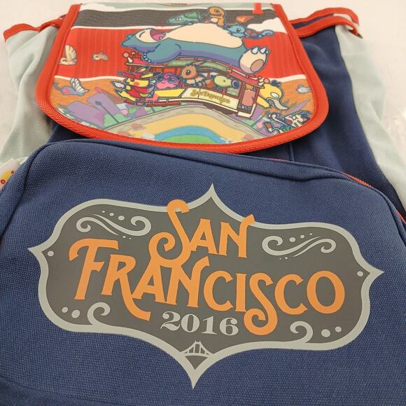 Pokémon World Championships 2016 San Francisco Backpack Official Event Bag Rare - Picture 3 of 13